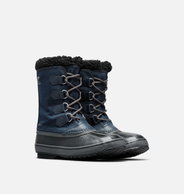 Botas Nieve Sorel Hombre - 1964 Pac™ Nylon Azul Marino/Negras - 78951-UCYG